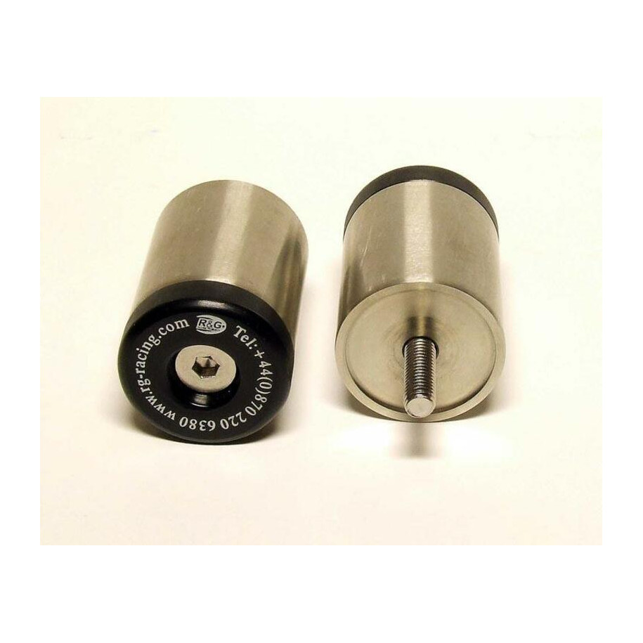 Embouts de guidon R&G RACING noir Suzuki