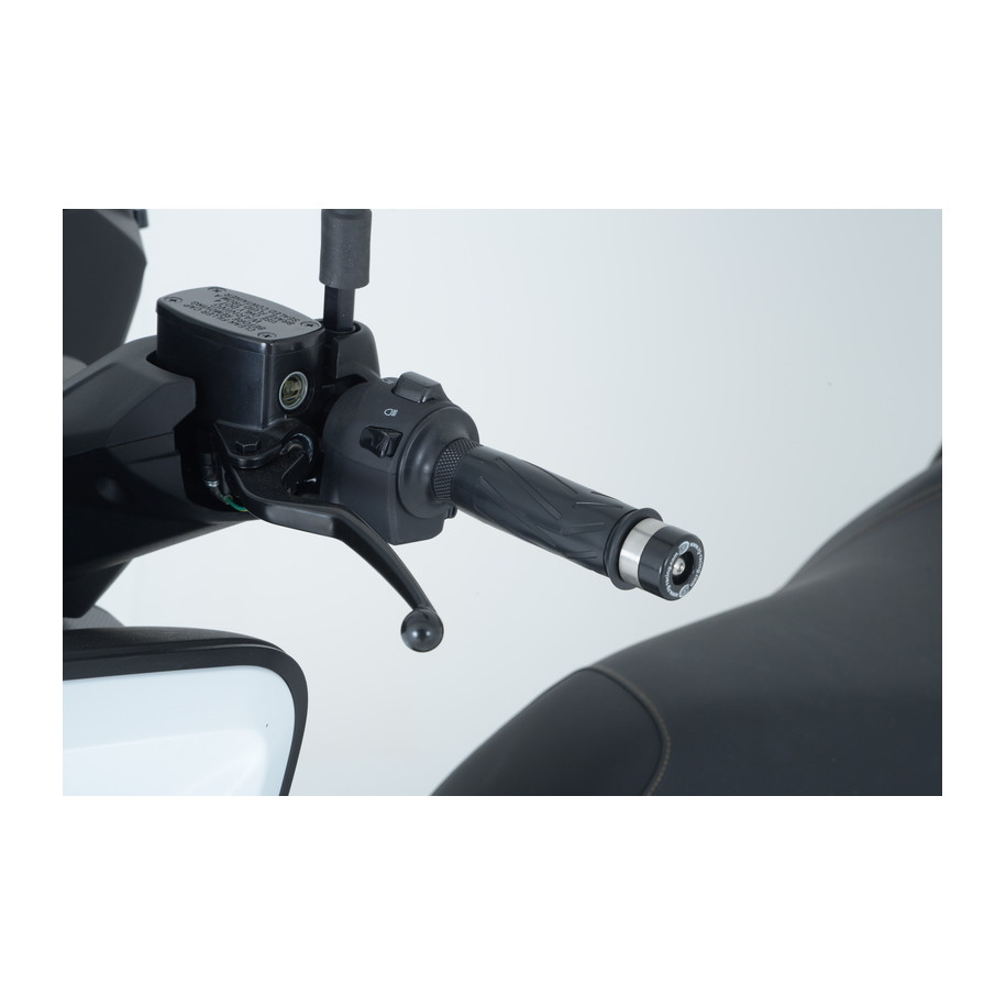Embouts de guidon R&G RACING noir Yamaha