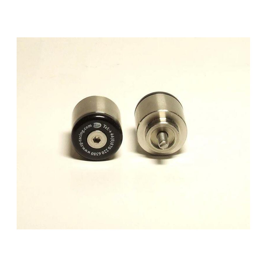 Embouts de guidon R&G RACING noir Yamaha XT-Z 1200 Super Tenere