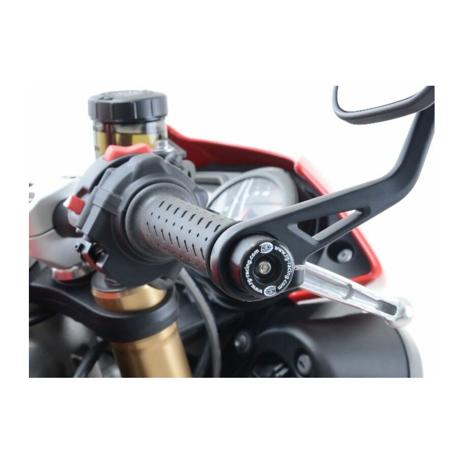 Embouts de guidon R&G RACING noir Triumph