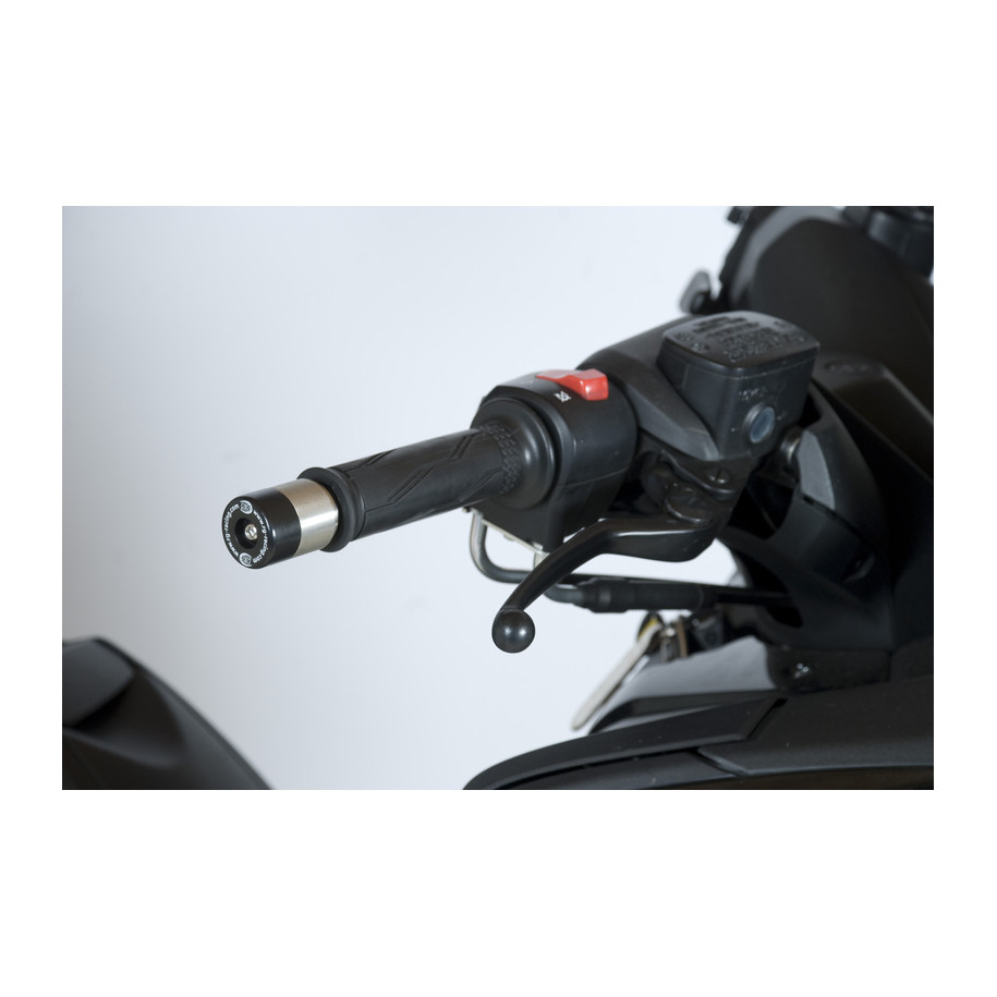 Embouts de guidon R&G RACING noir Yamaha