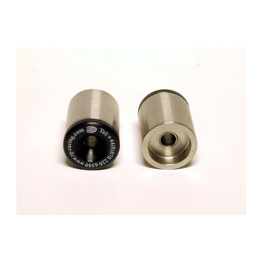 Embouts de guidon R&G RACING noir Kawasaki