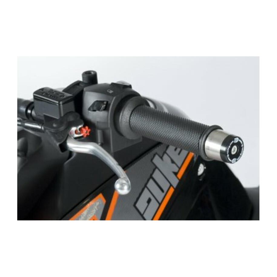 Embouts de guidon R&G RACING noir KTM