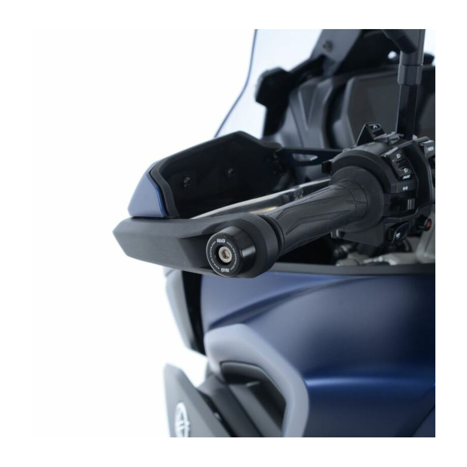Embouts de guidon R&G RACING noir Yamaha Tracer 900GT