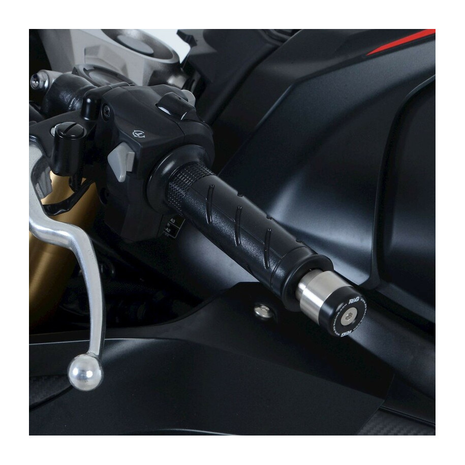 Embouts de guidon R&G RACING noir Honda CBR650R