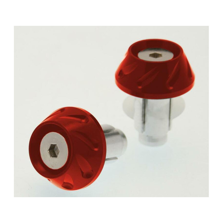 Embouts de guidon BIHR Next Ø14-17mm rouge