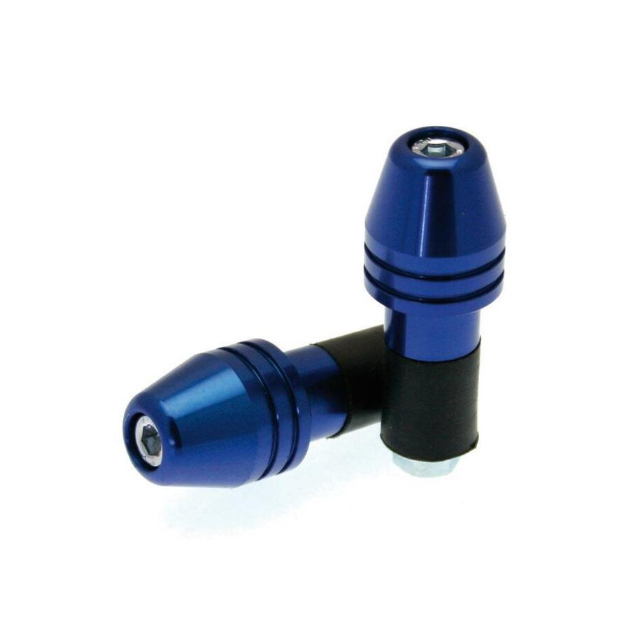 Embouts de guidon BIHR Rocket Ø18mm bleu