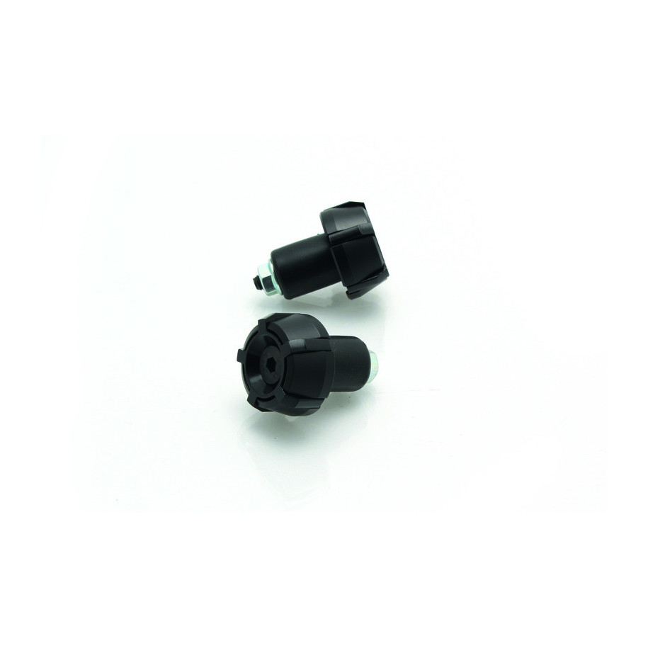 Embouts de guidon V PARTS Spark Ø18mm Noir/Noir