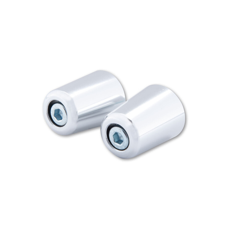 Embouts de guidon HIGHSIDER pour guidons originaux - chromé