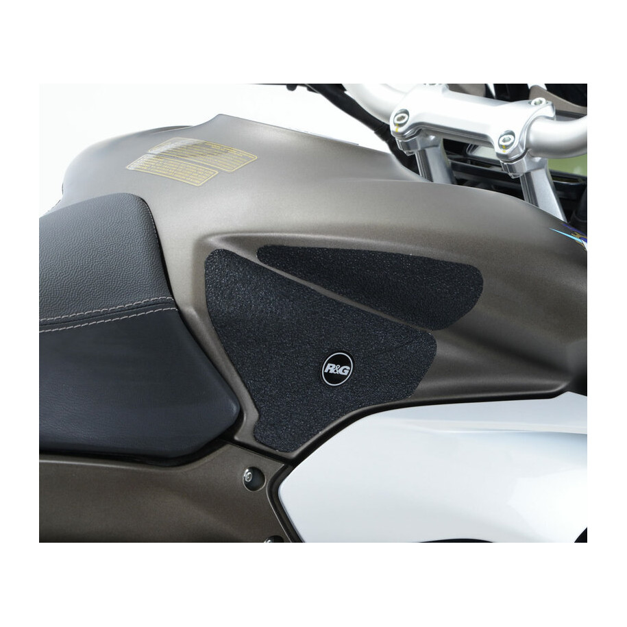 Kit grip de réservoir R&G RACING 4 pièces noir MV Agusta 800 Stradale
