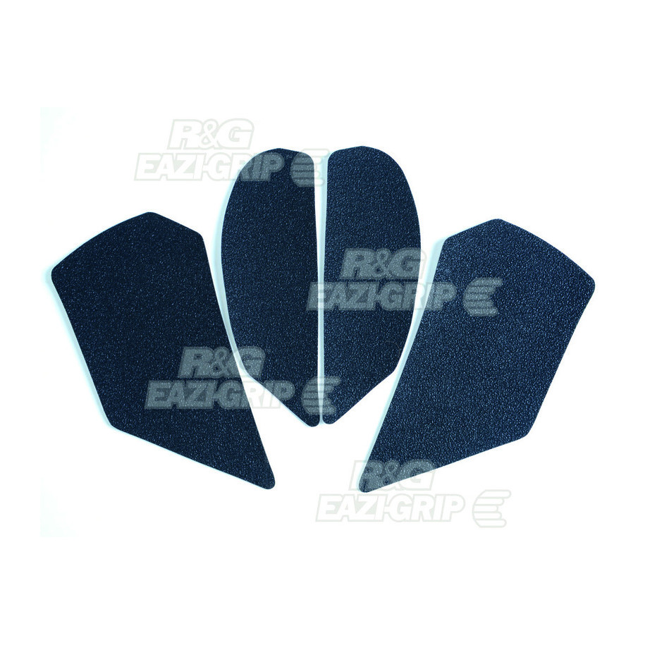 Kit grip de réservoir R&G RACING 4 pièces noir Kawasaki ZX10R
