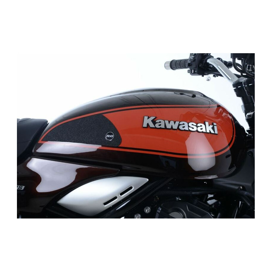 Kit grip de réservoir R&G RACING noir 2 pièces Kawasaki Z900RS