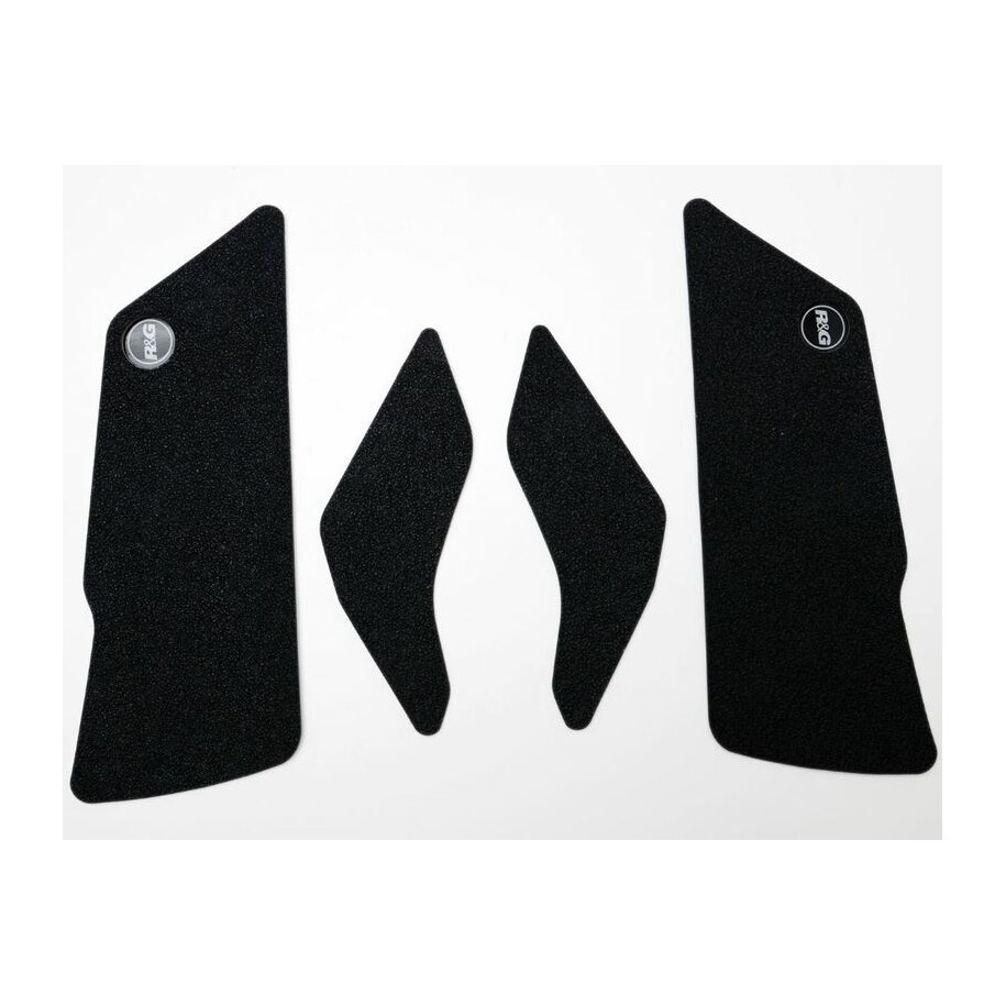 Kit grip de réservoir R&G RACING 4 pièces noir MV Agusta 800 Dragster
