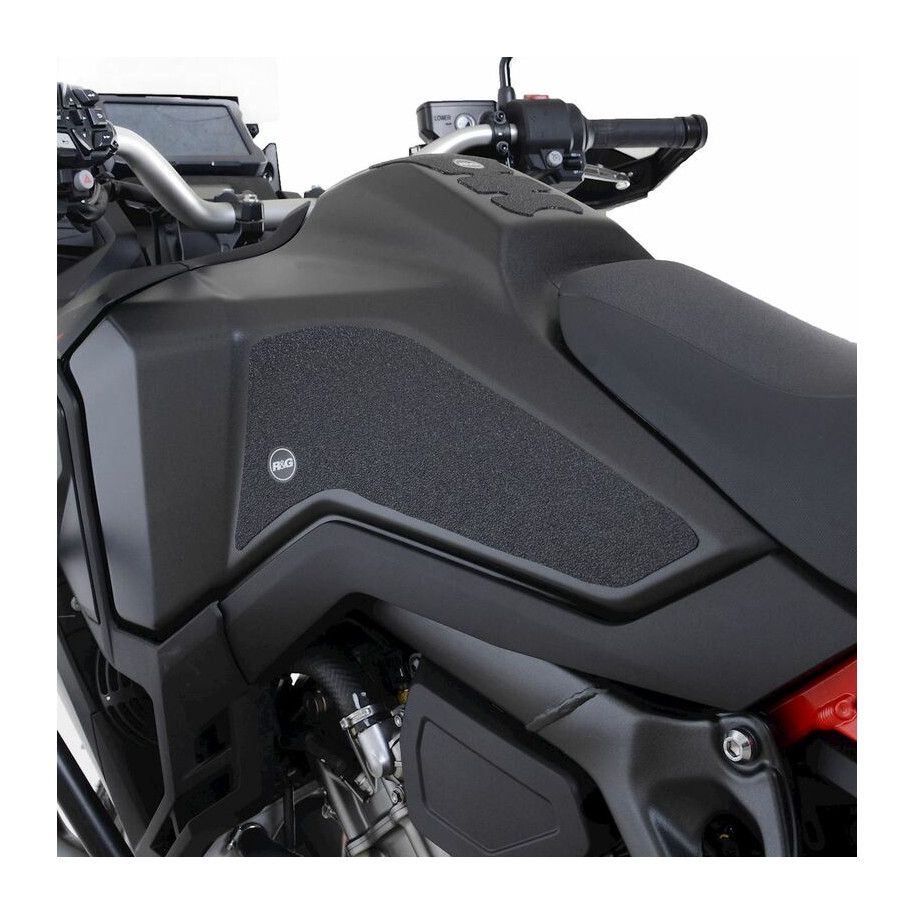 Kit grip de réservoir R&G RACING 3 pièces noir Honda CRF1100L Africa Twin