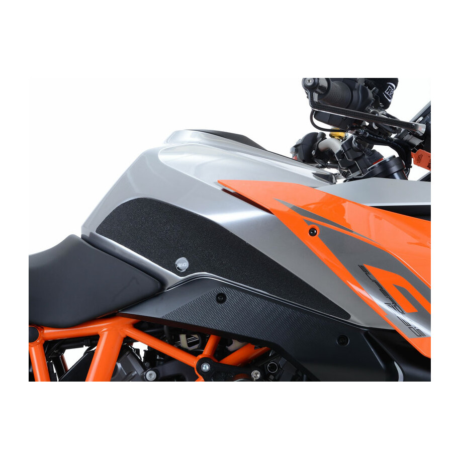 Kit grip de réservoir R&G RACING 2 pièces noir KTM Superduke GT