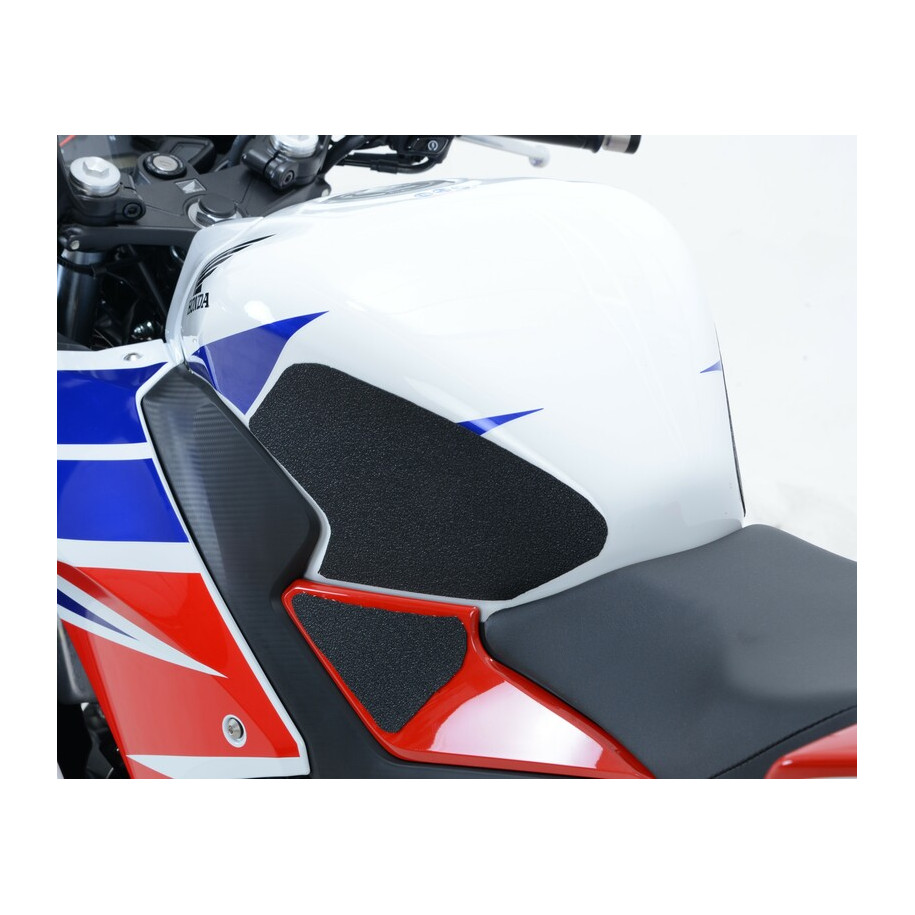 Kit grip de réservoir R&G RACING 4 pièces noir Honda CBR300R
