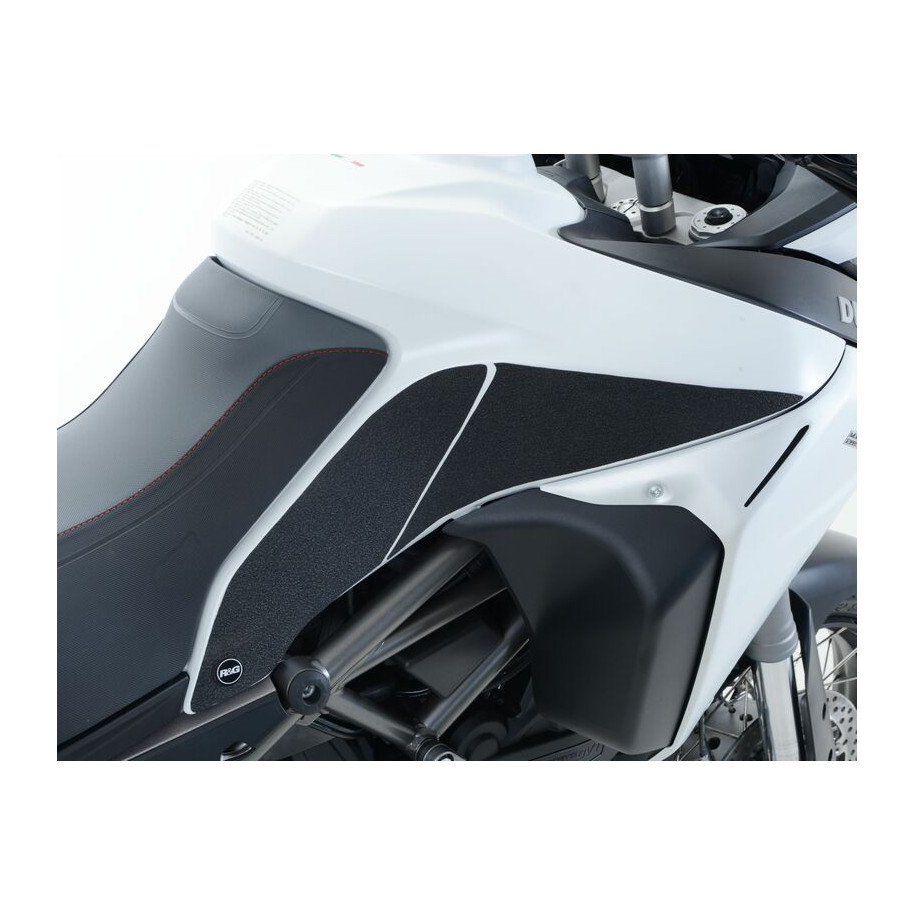 Kit grip de réservoir R&G RACING 4 pièces noir Ducati Multistrada Enduro