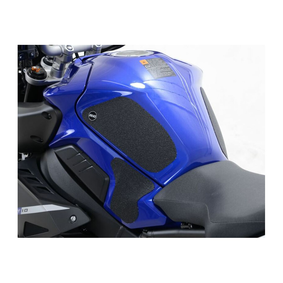 Kit grip de réservoir R&G RACING 4 pièces noir Yamaha MT-10