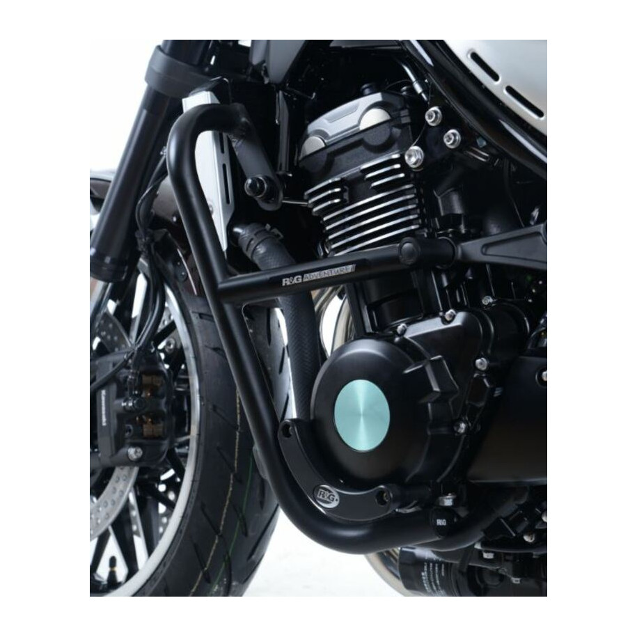 Protections latérales R&G RACING noir Kawasaki Z900RS