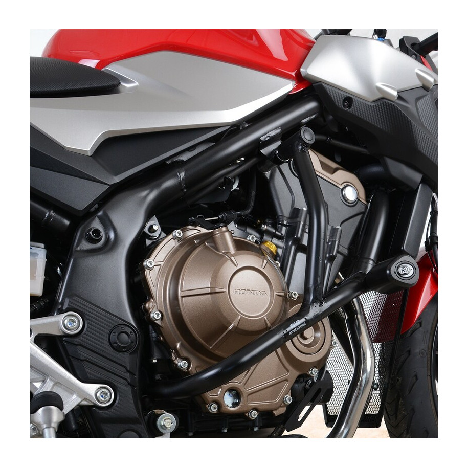 Protections latérales R&G RACING argent Honda CB500