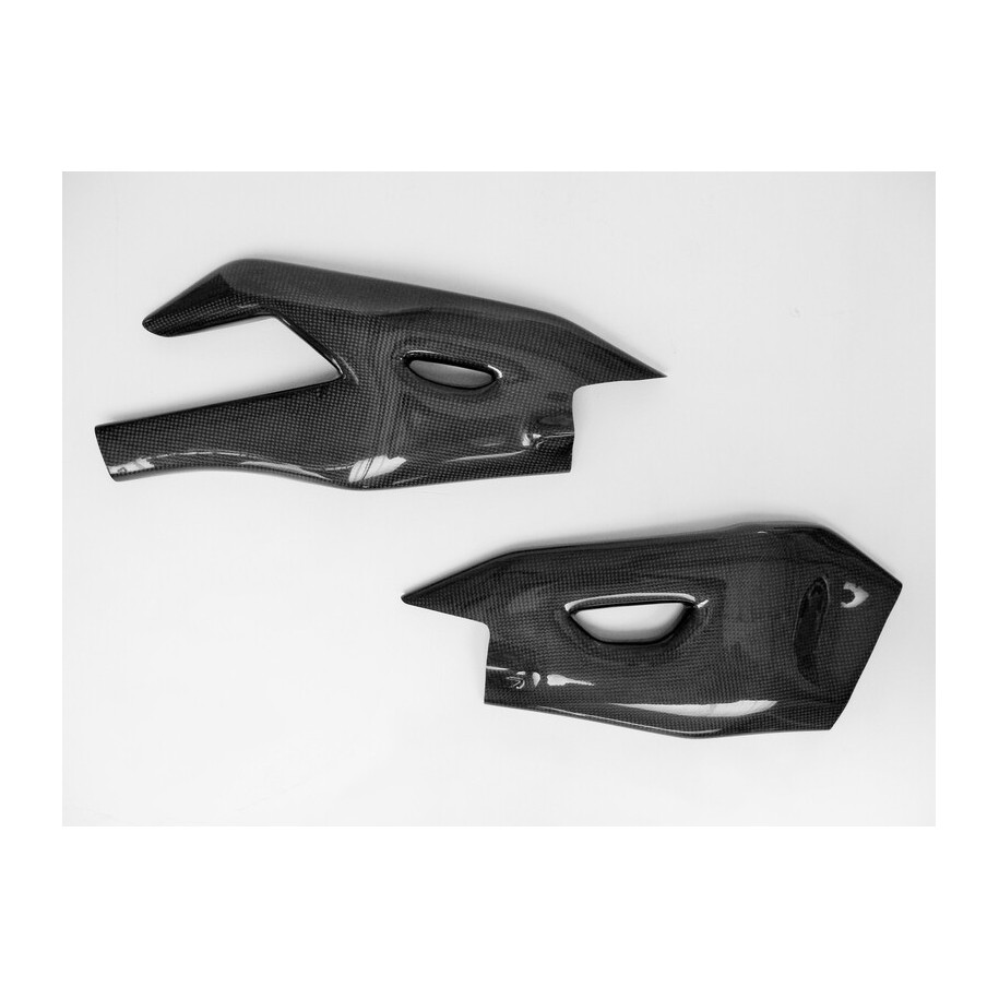 Carter de bras oscillant LIGHTECH carbone brillant