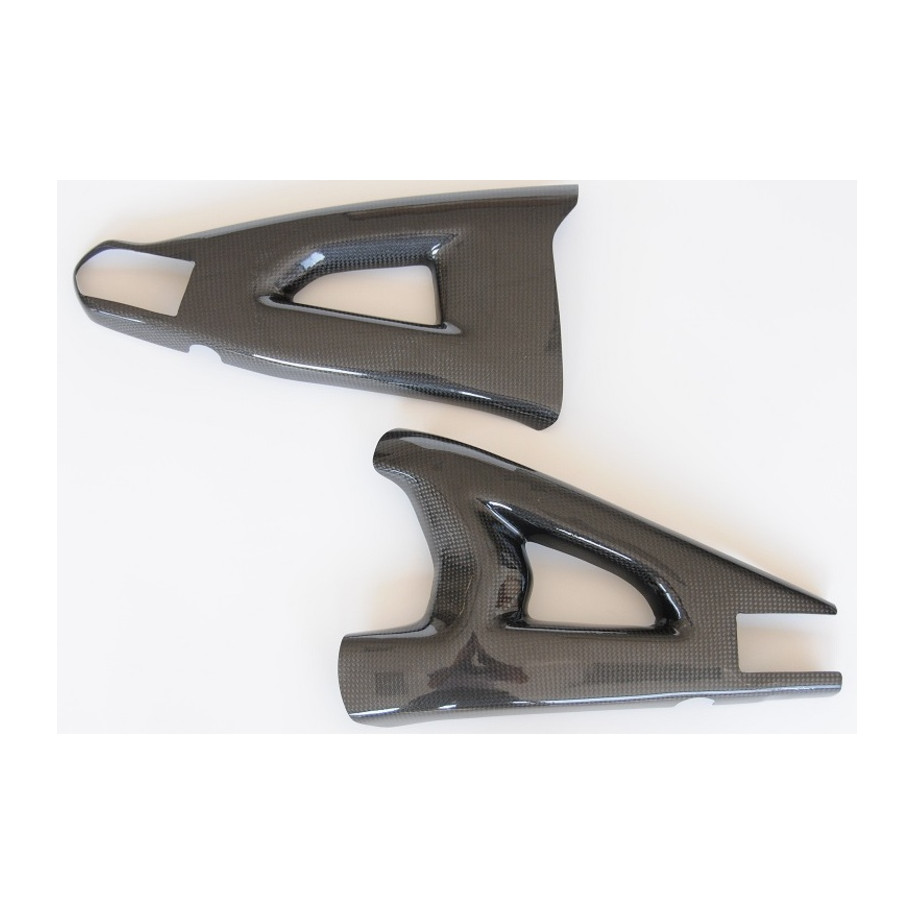 Carter de bras oscillant LIGHTECH carbone brillant