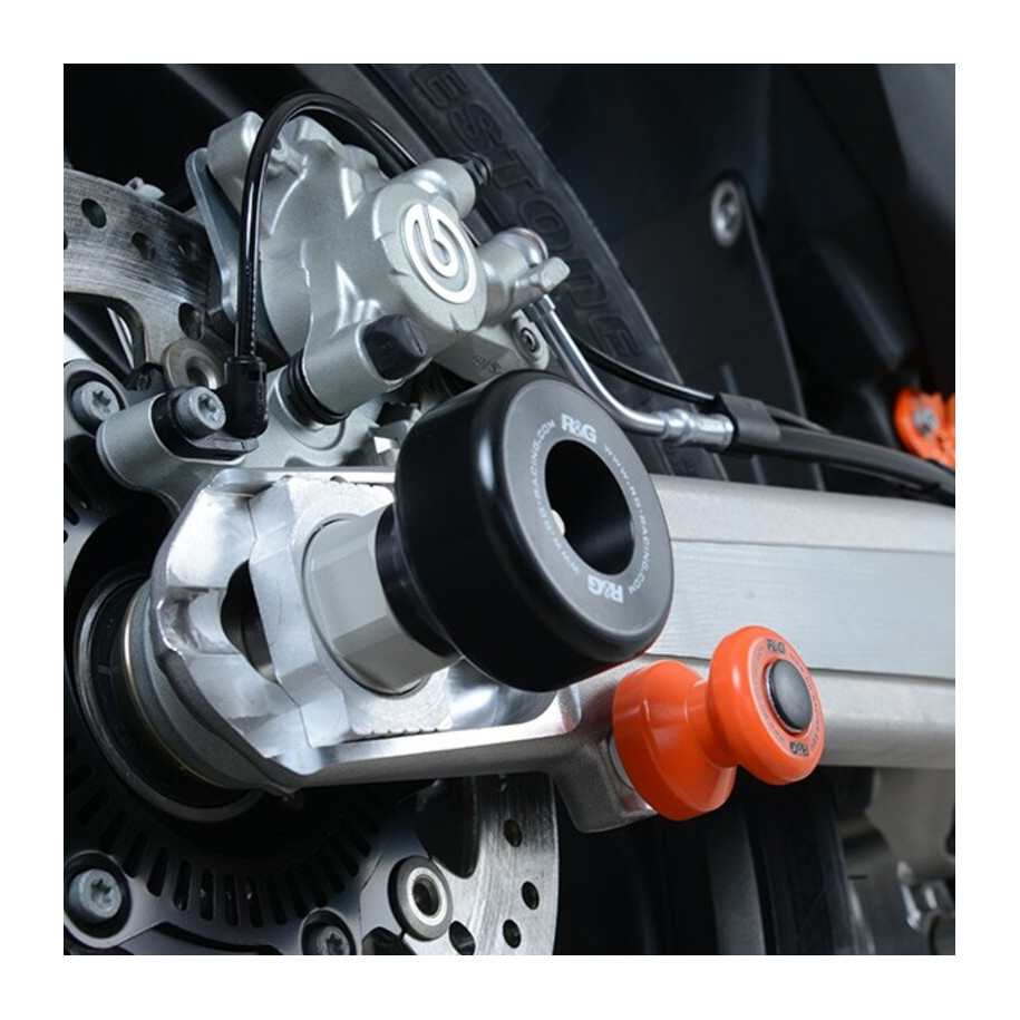Protection de bras oscillant R&G RACING noir KTM 690 SMC-R