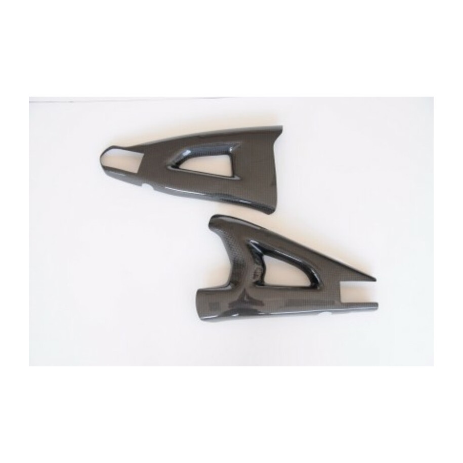 Carter de bras oscillant LIGHTECH carbone brillant