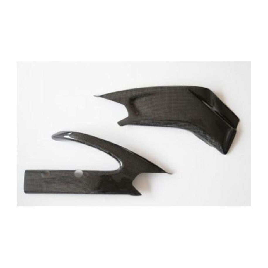Carter de bras oscillant LIGHTECH carbone brillant