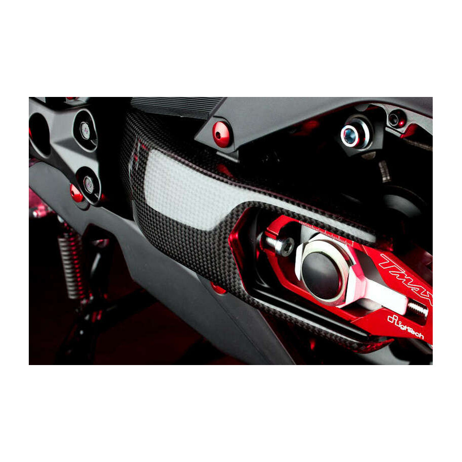 Protection de bras oscillant LIGHTECH carbone brillant