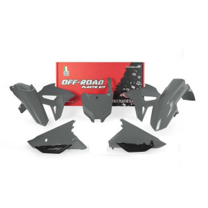 Kit plastiques RACETECH Quantum Grey - Honda CRF450R