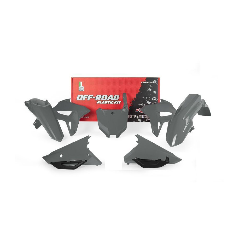 Kit plastiques RACETECH Quantum Grey - Honda CRF450R