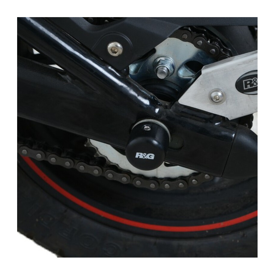 Protection de bras oscillant R&G RACING noir Benelli TNT 125