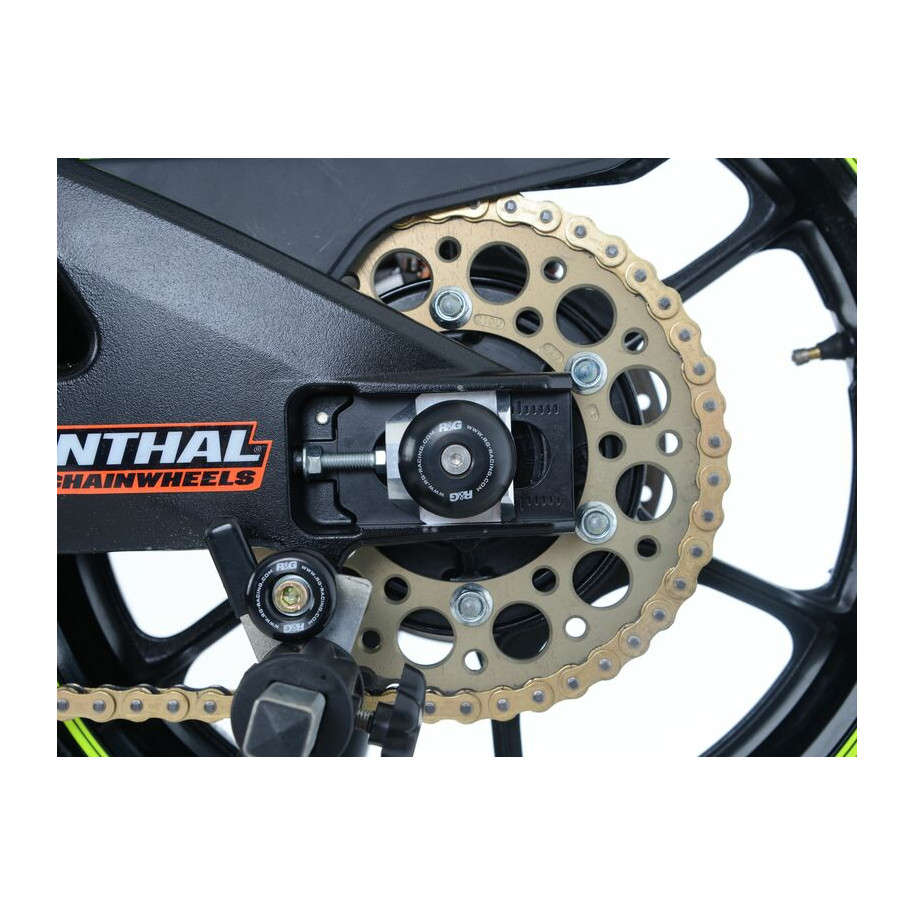 Protection de bras oscillant R&G RACING noir Suzuki GSX-R1000