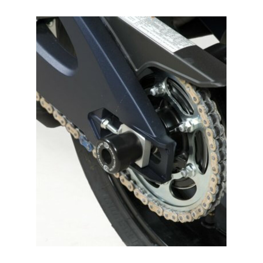 Protection de bras oscillant R&G RACING noir Suzuki GSX-R600/750/1000