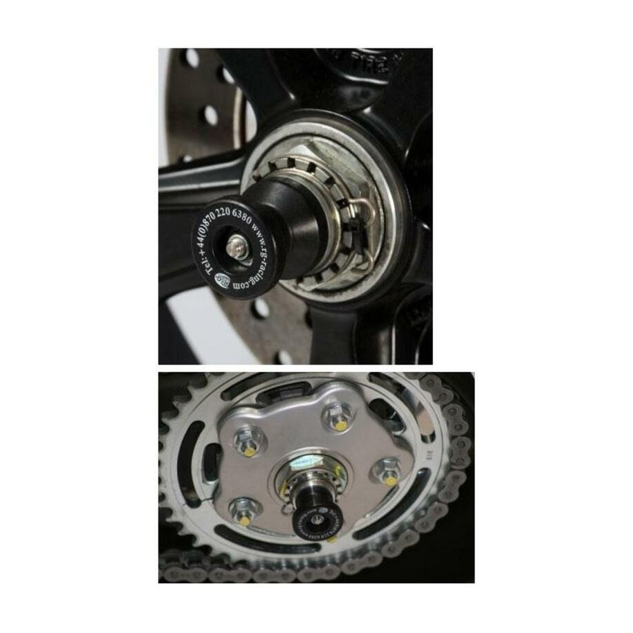 Protection de bras oscillant R&G RACING noir Ducati