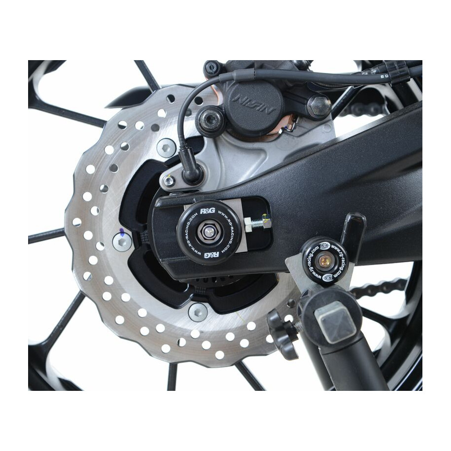 Protection de bras oscillant R&G RACING noir Yamaha Tracer 700