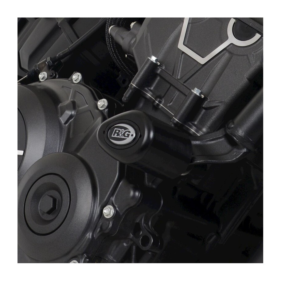 Tampons de protection R&G RACING Aero (sans perçage) - noir Honda CB1000R