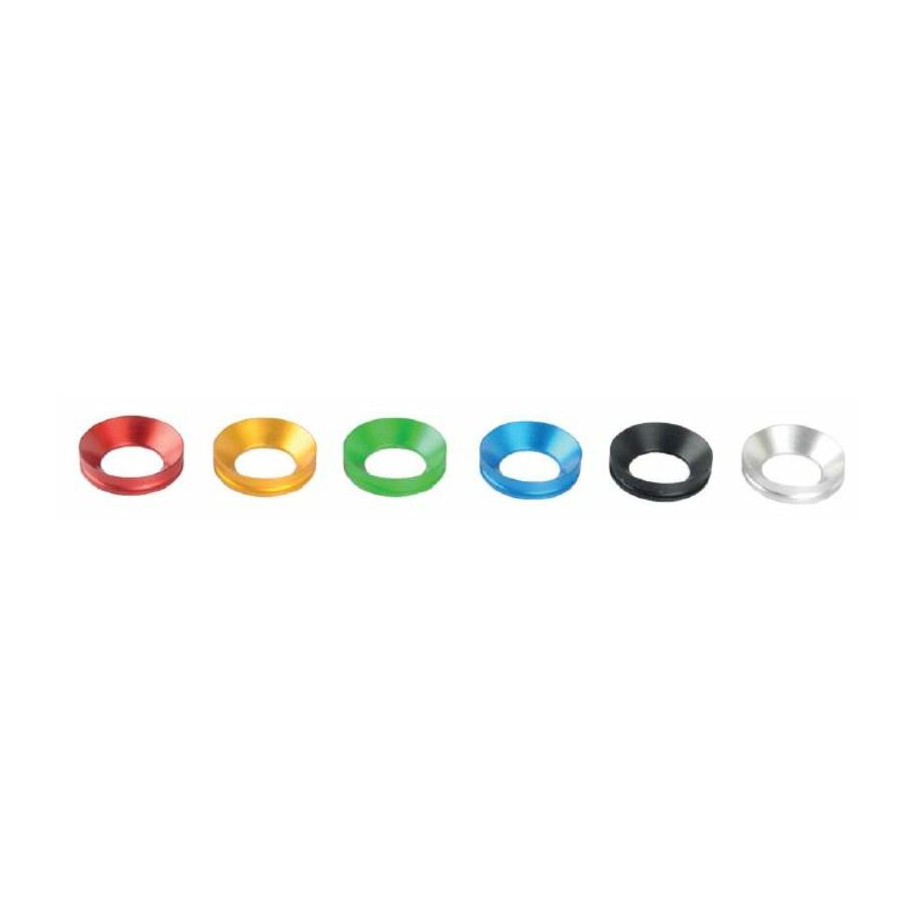 Bague alu pour tampon de protection LIGHTECH - Paire - Noir