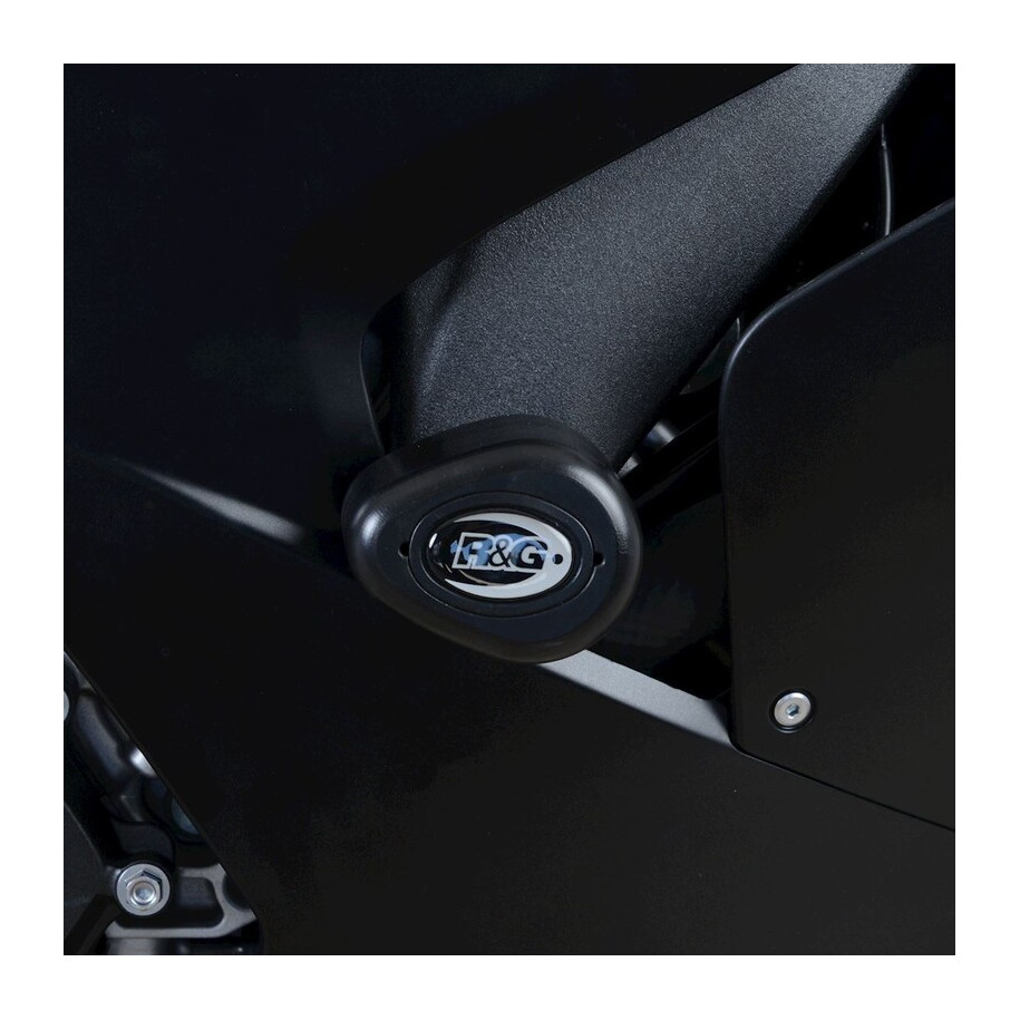 Tampons de protection R&G RACING Race Aero - noir Honda CBR1000RR-R Fireblade SP