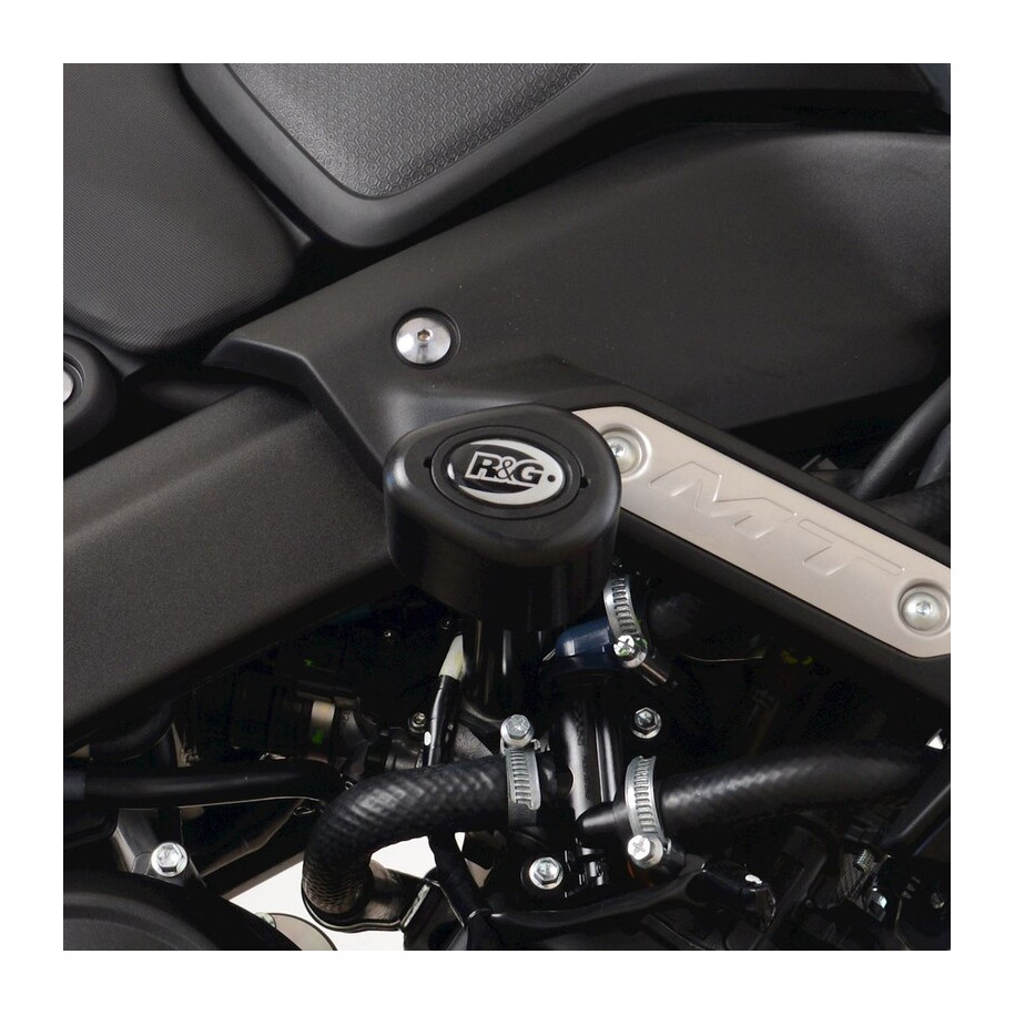 Tampons de protection R&G RACING Aero - noir Yamaha MT-125