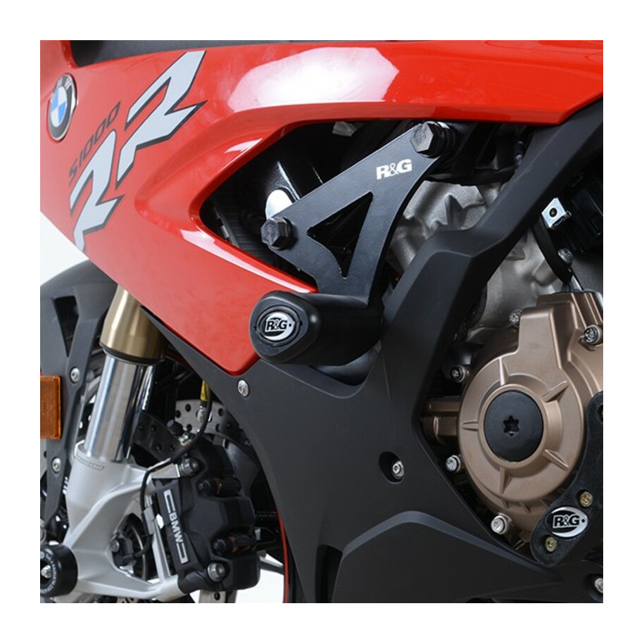 Tampons de protection R&G RACING Aero noir BMW S1000RR
