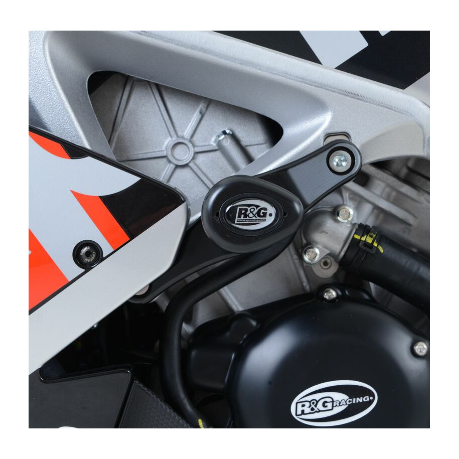 Tampons de protection R&G RACING Aero blanc Aprilia RSV-4 R