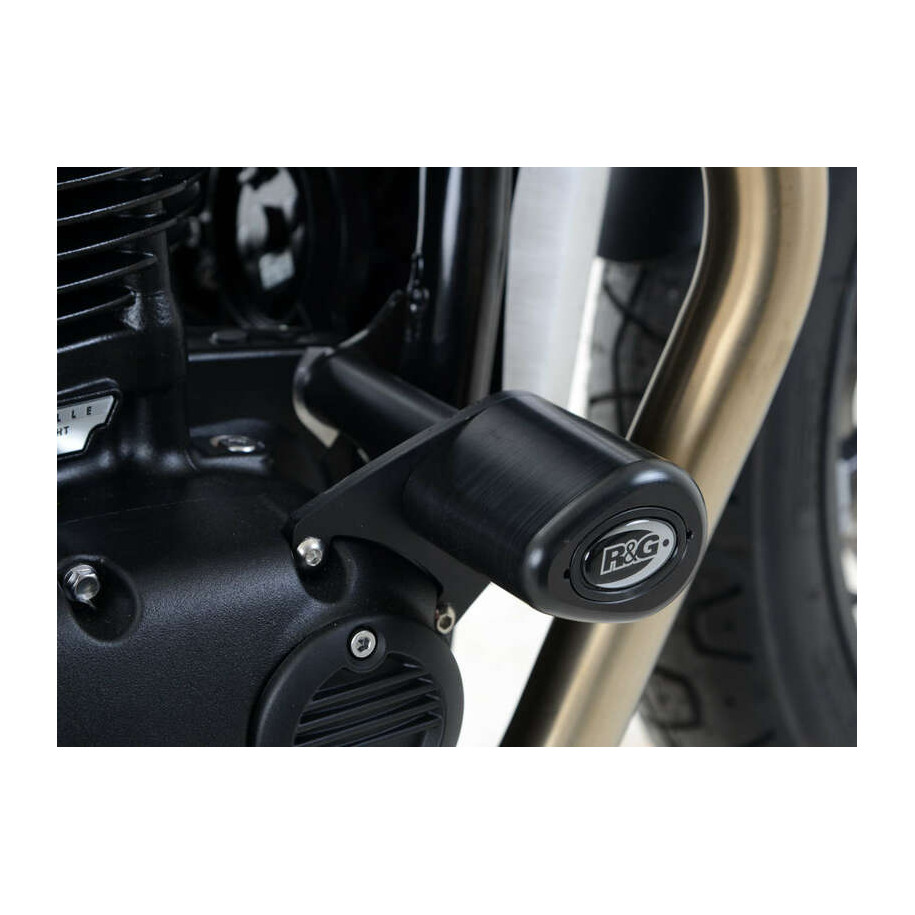 Tampons de protection R&G RACING Aero noir Triumph