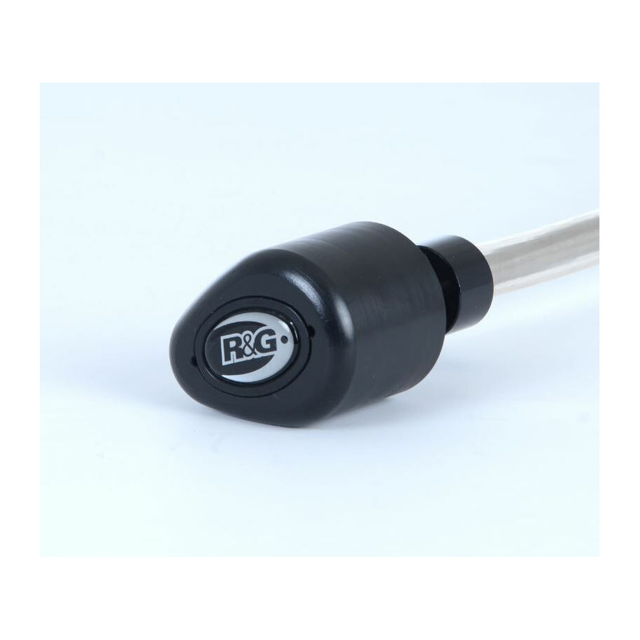 Tampons de protection R&G RACING Aero noir Kawasaki 250SL