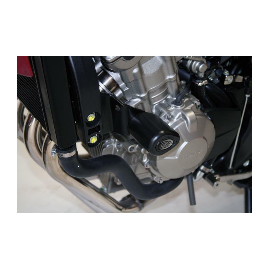Tampons de protection R&G RACING Aero noir Honda CB600N/F Hornet