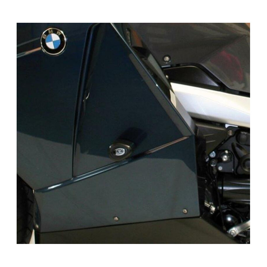 Tampons de protection R&G RACING Aero noir BMW K1200LT/GT / K1300 GT