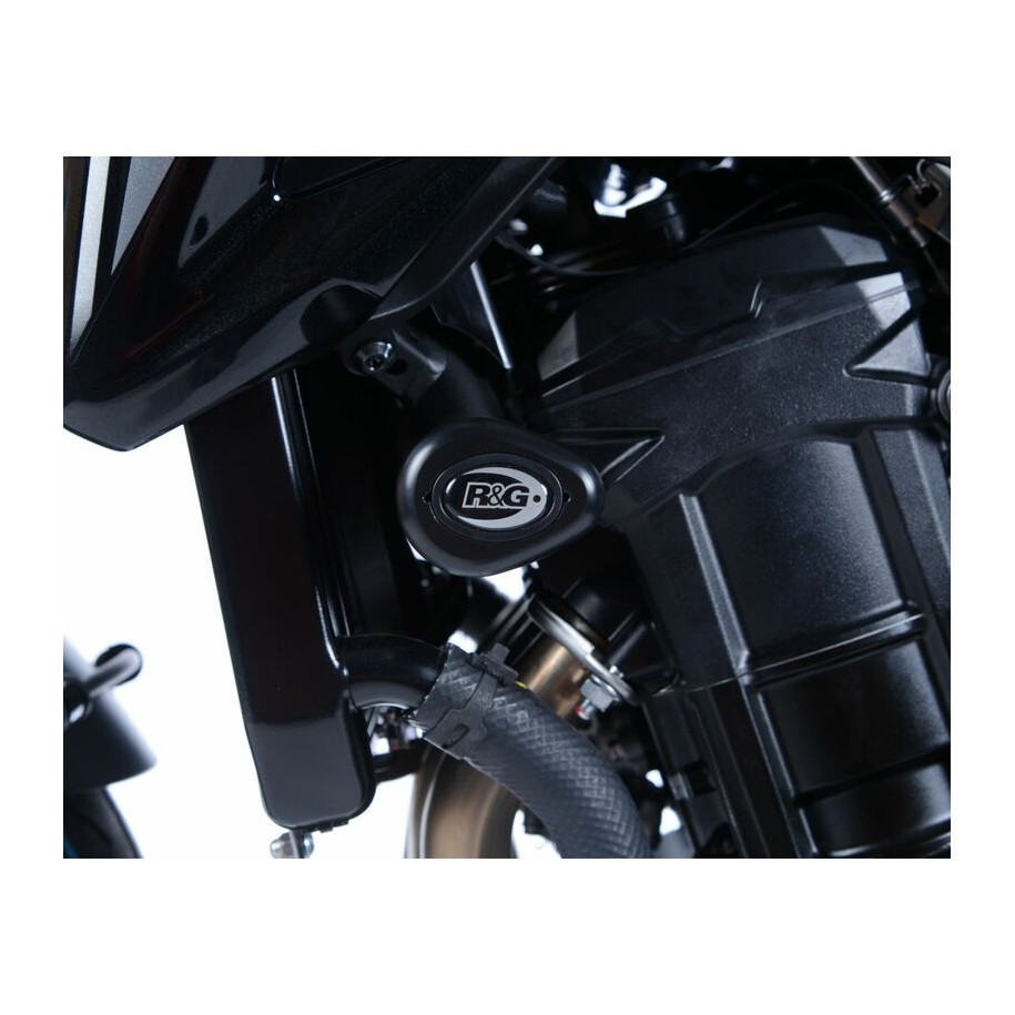 Tampons de protection R&G RACING Aero blanc Kawasaki Z900