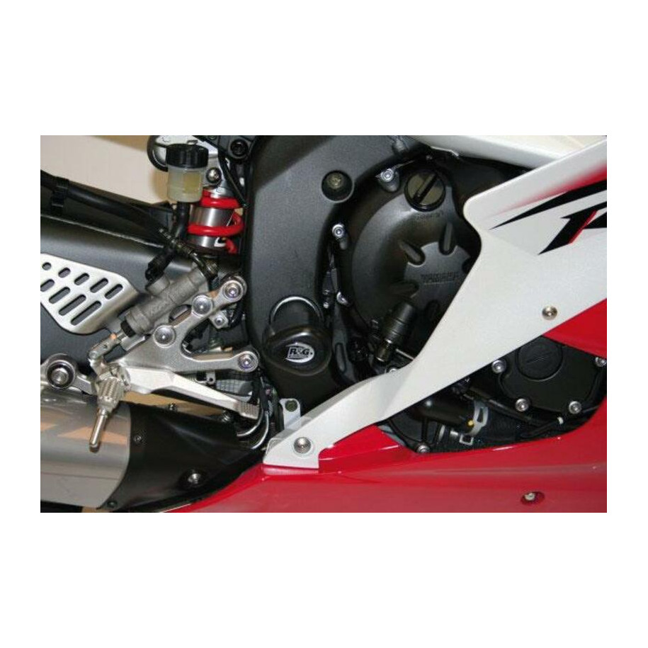 Tampons de protection inférieurs R&G RACING Aero noir Yamaha YZF-R6