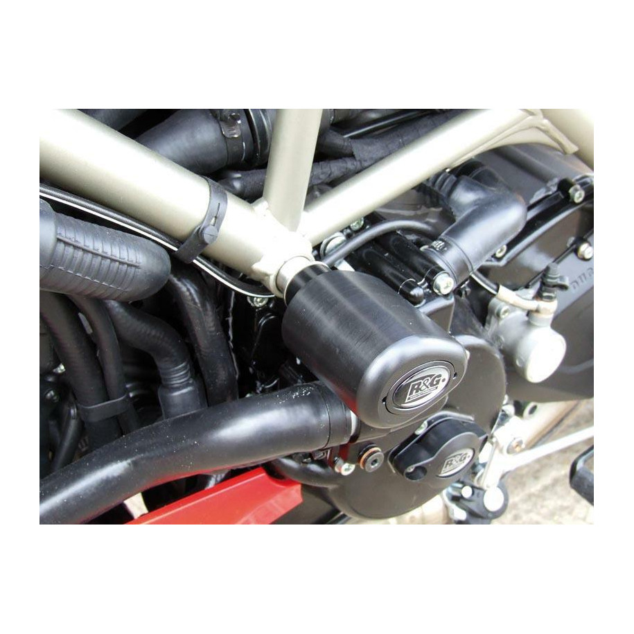 Tampons de protection R&G RACING Aero noir Ducati
